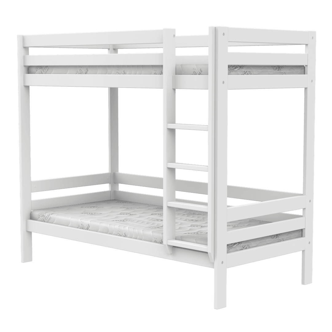 LIFETIME Kidsrooms Elements køjeseng med stige 90 x 200 cm