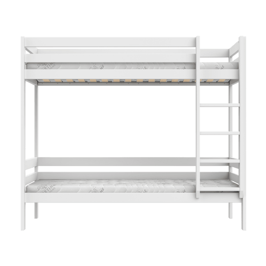 LIFETIME Kidsrooms Elements køjeseng med stige 90 x 200 cm