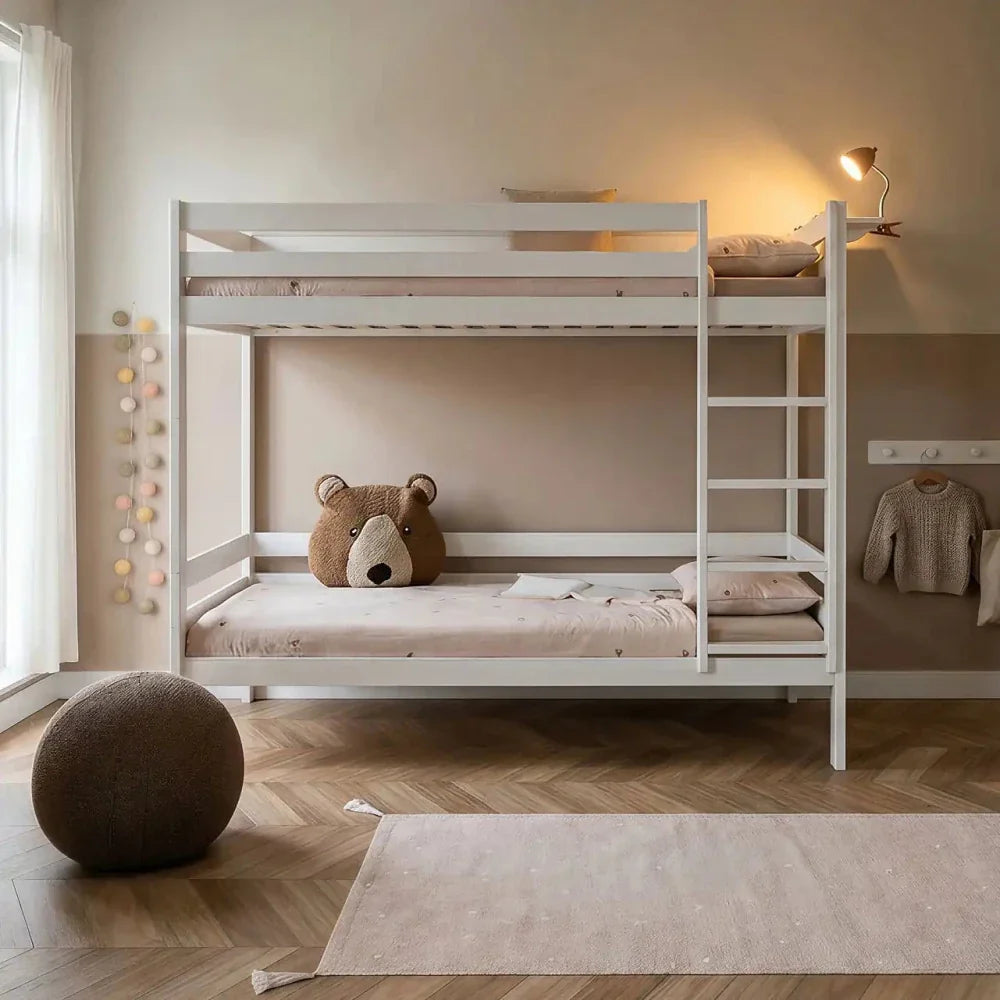LIFETIME Kidsrooms Elements køjeseng med stige 90 x 200 cm