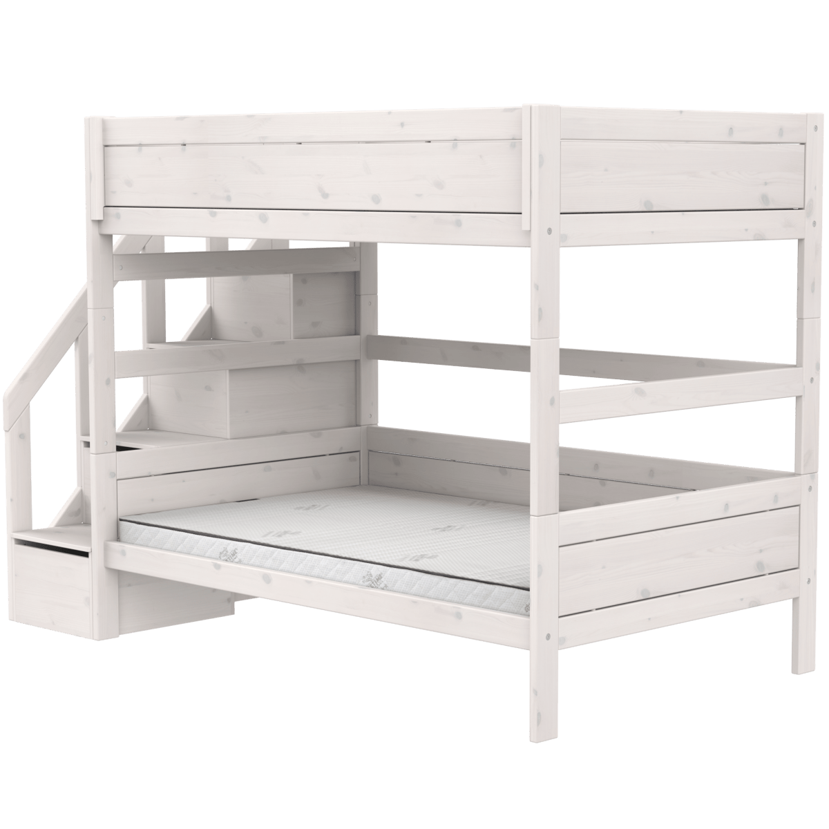 LIFETIME Kidsrooms Original køjeseng med trappe 120 x 200 cm