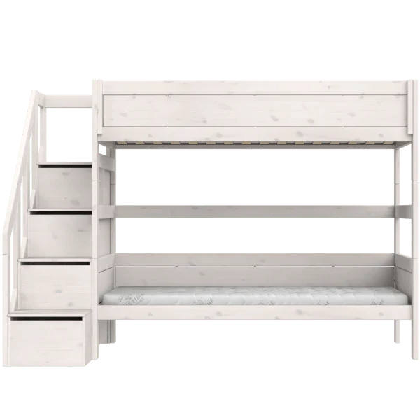 LIFETIME Kidsrooms Original køjeseng med trappe 90 x 200 cm