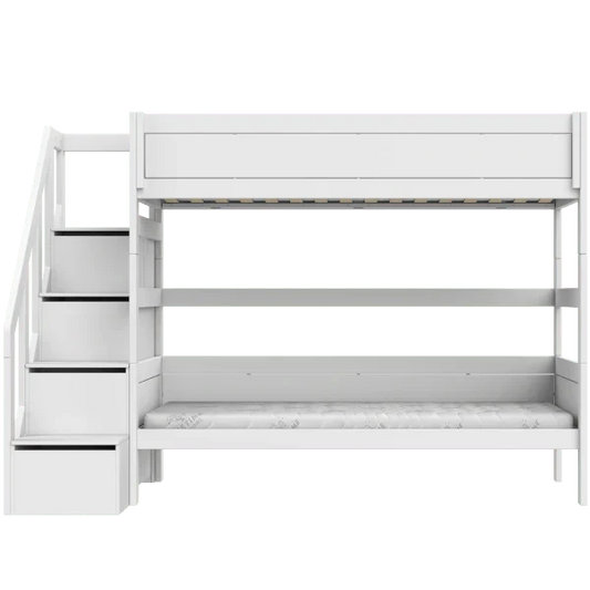 LIFETIME Kidsrooms Original køjeseng med trappe 90 x 200 cm