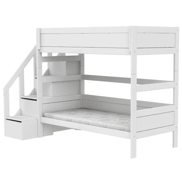 LIFETIME Kidsrooms Original køjeseng med trappe 90 x 200 cm