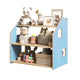 Montessori Toy Storage Shelf – Pastel Colours