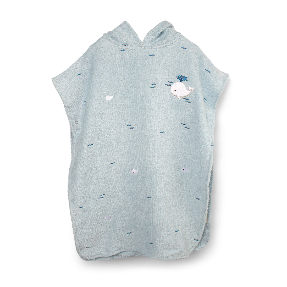 Filibabba Badeponcho m. broderi GOTS – Christian's Whale Tales