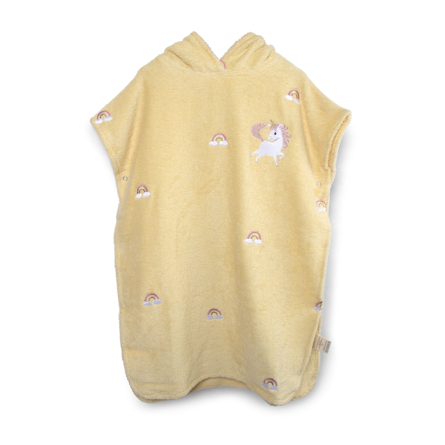 Filibabba Badeponcho m. broderi GOTS – Unicorn Shores