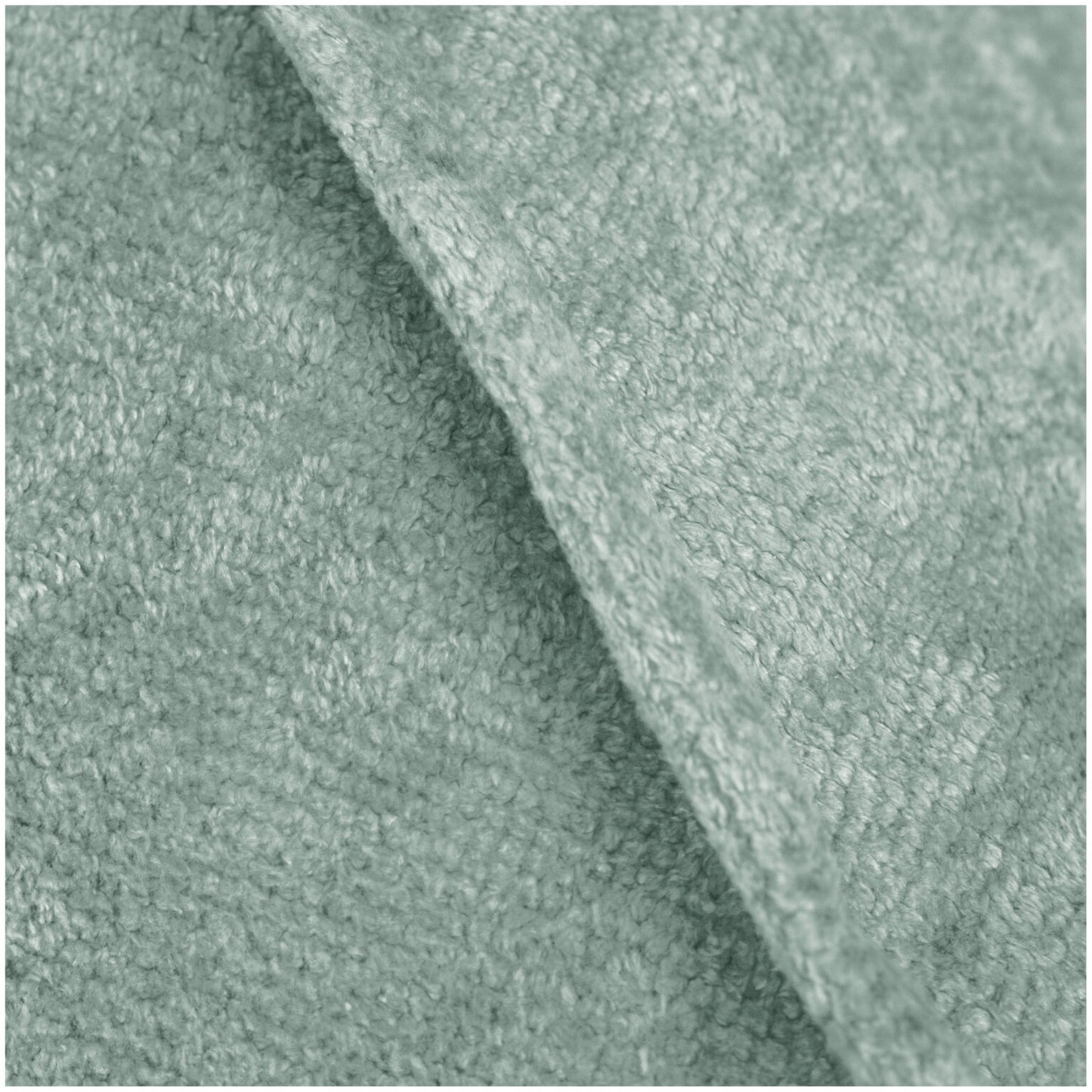 Plush Nest Roya lænestol til børn i premium chenille – grøn