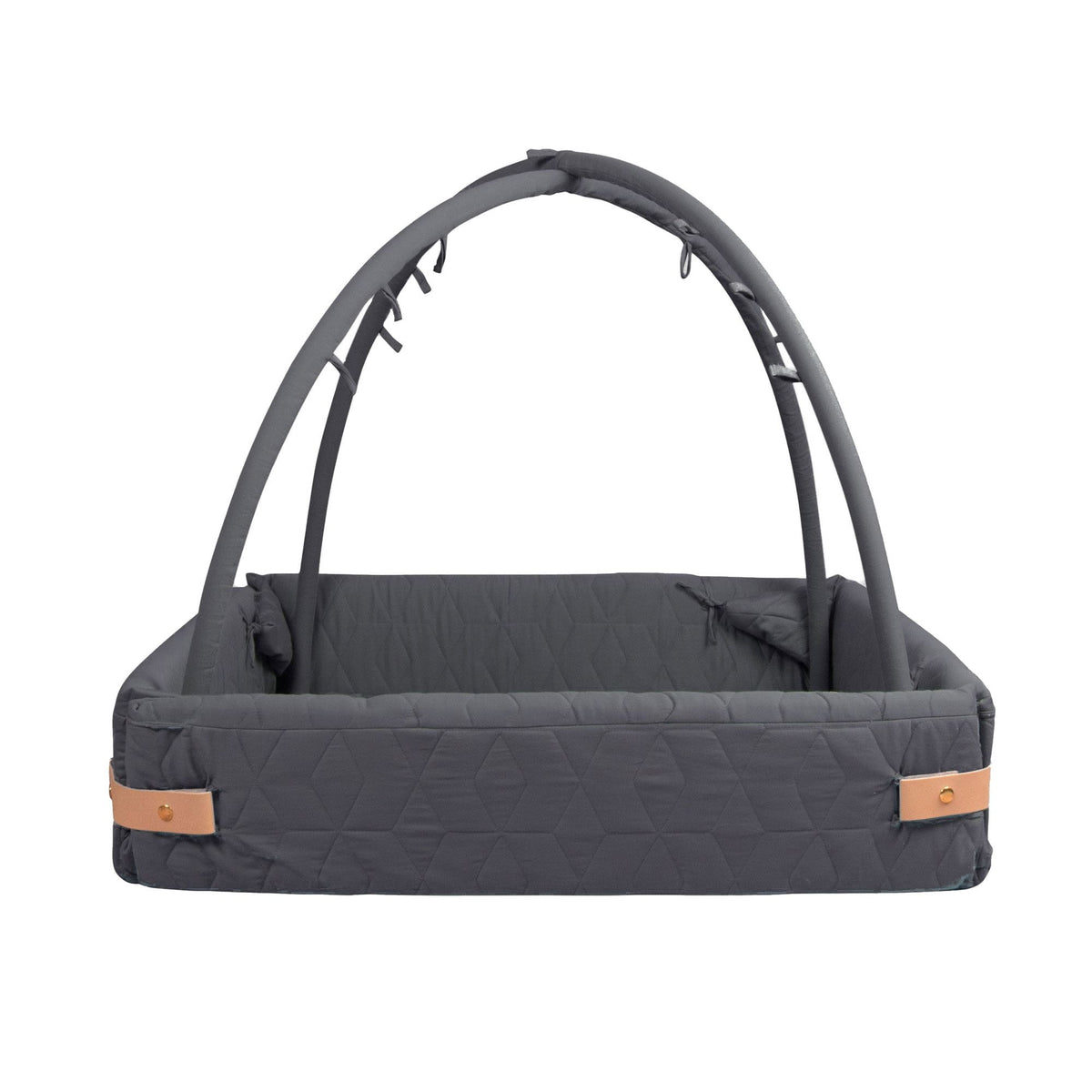 Filibabba Aktivitetsnest - Soft quilt - Stone Grey