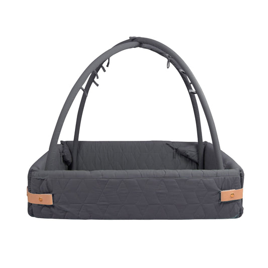 Filibabba Aktivitetsnest - Soft quilt - Stone Grey