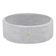 Plush Nest boldbassin i premium chenille – grå – 90x30 cm