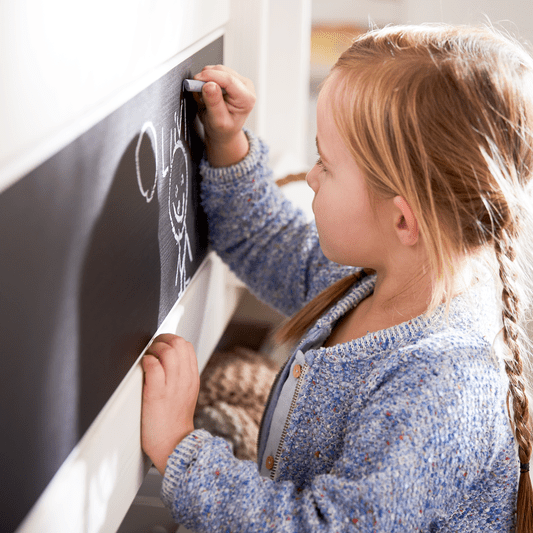 LIFETIME Kidsrooms Original halvhøj seng med klatretrappe og rutsjebane – 90 x 200 cm