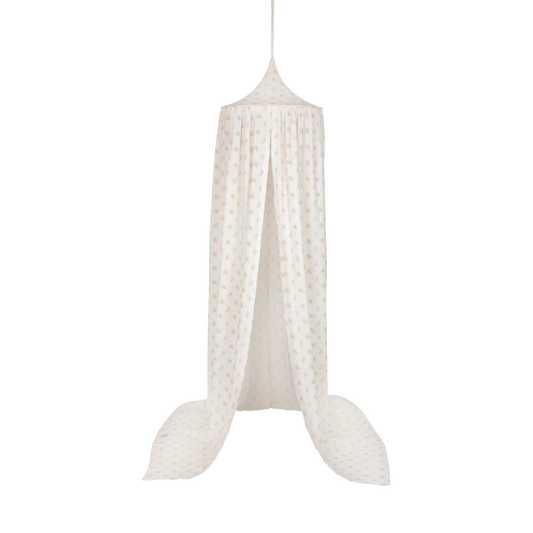 Moi Mili Sengehimmel i økologisk bomuld – Boho Flowers