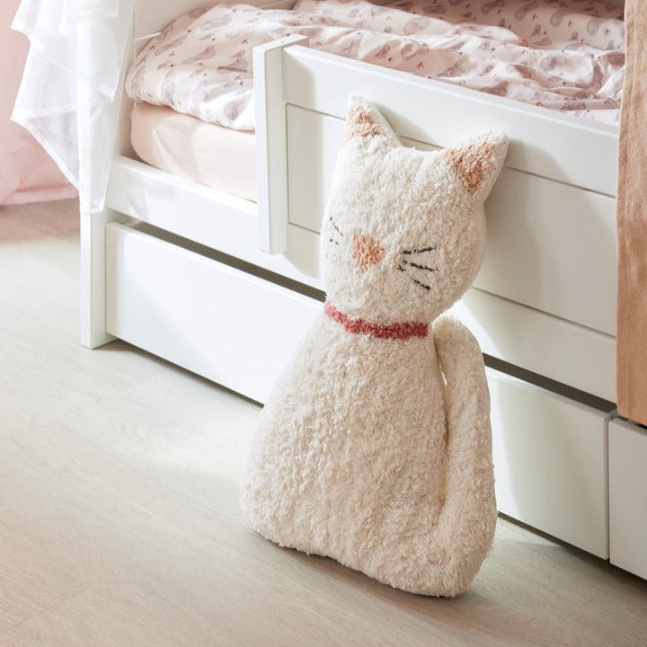 LIFETIME Kidsrooms Cat & Bow tuftet pude – 60 x 40 cm