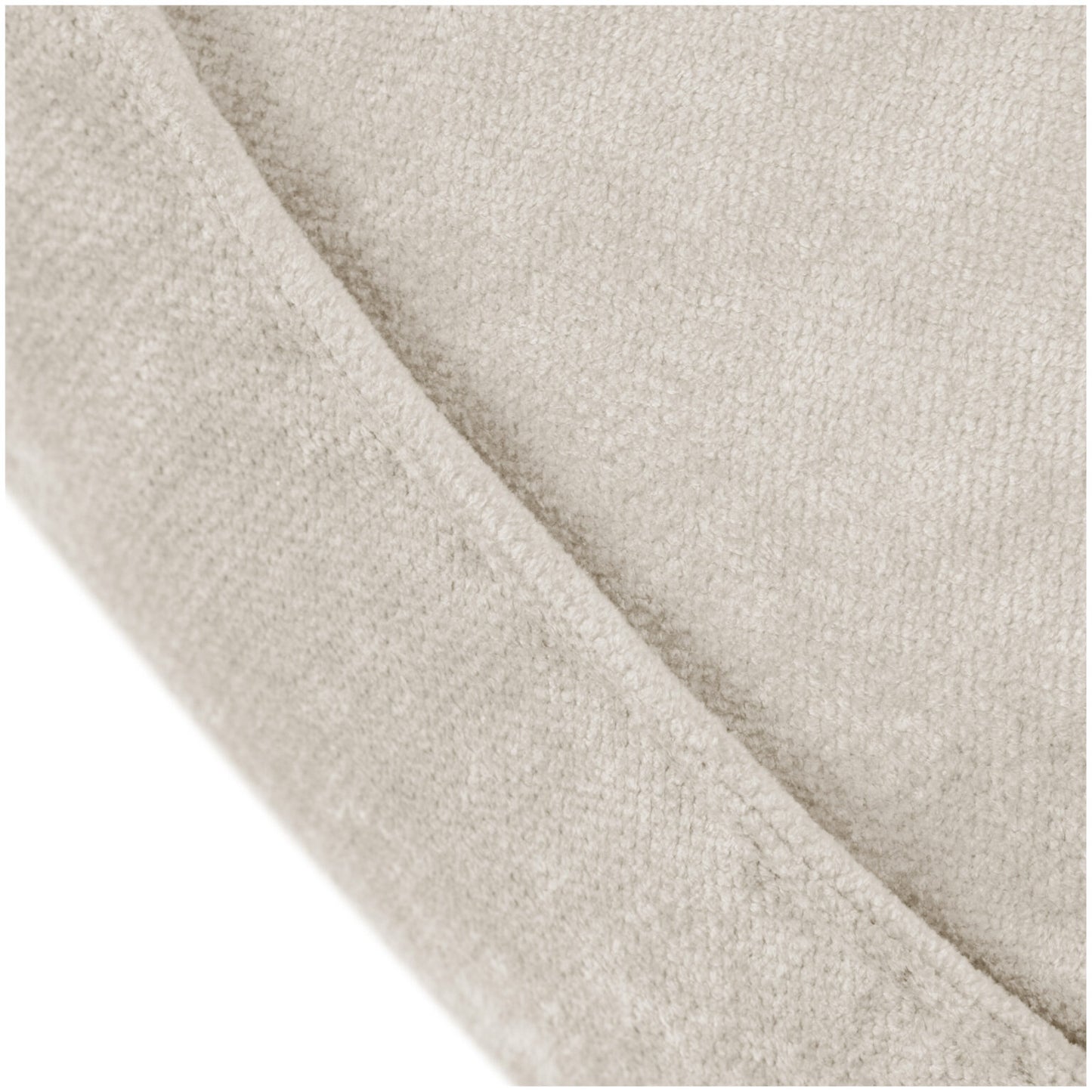 Plush Nest Roya lænestol til børn i premium chenille – beige