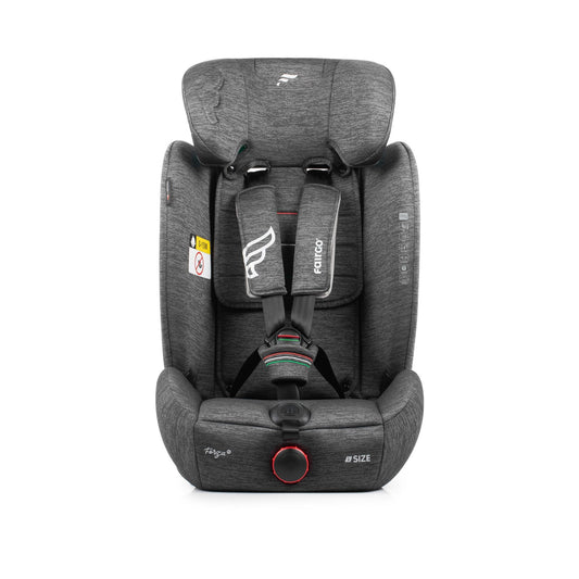 Fairgo Forza i-Size autostol 76–150 cm – stone grey