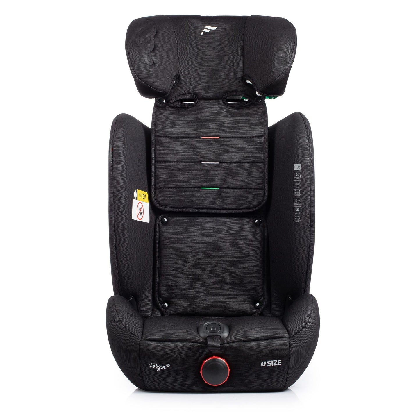 Fairgo Forza i-Size autostol 76–150 cm – black sand
