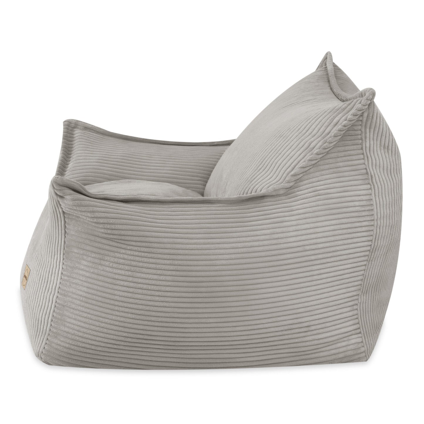 Plush Nest Roya lænestol til børn i premium fløjl – beige