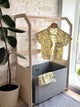 Montessori Wooden Clothes Drying Rack with Storage for Kids