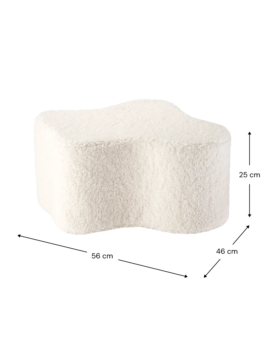 Wigiwama Cloud puf – Cream White