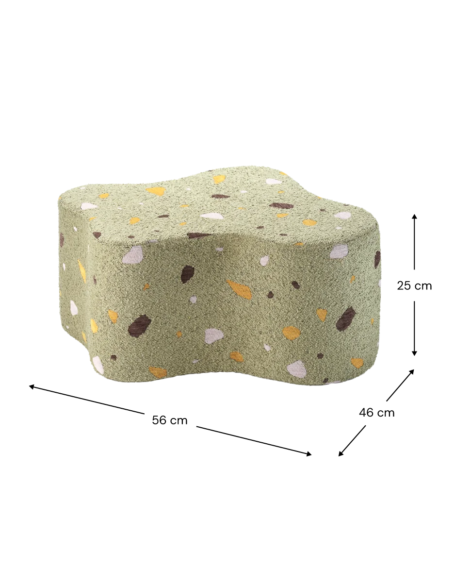 Wigiwama Cloud puf – Terrazzo Moss