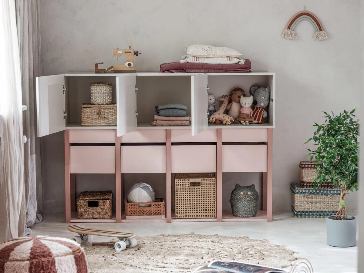 Wood Luck Design - Tweens - understel til kommode – rosa