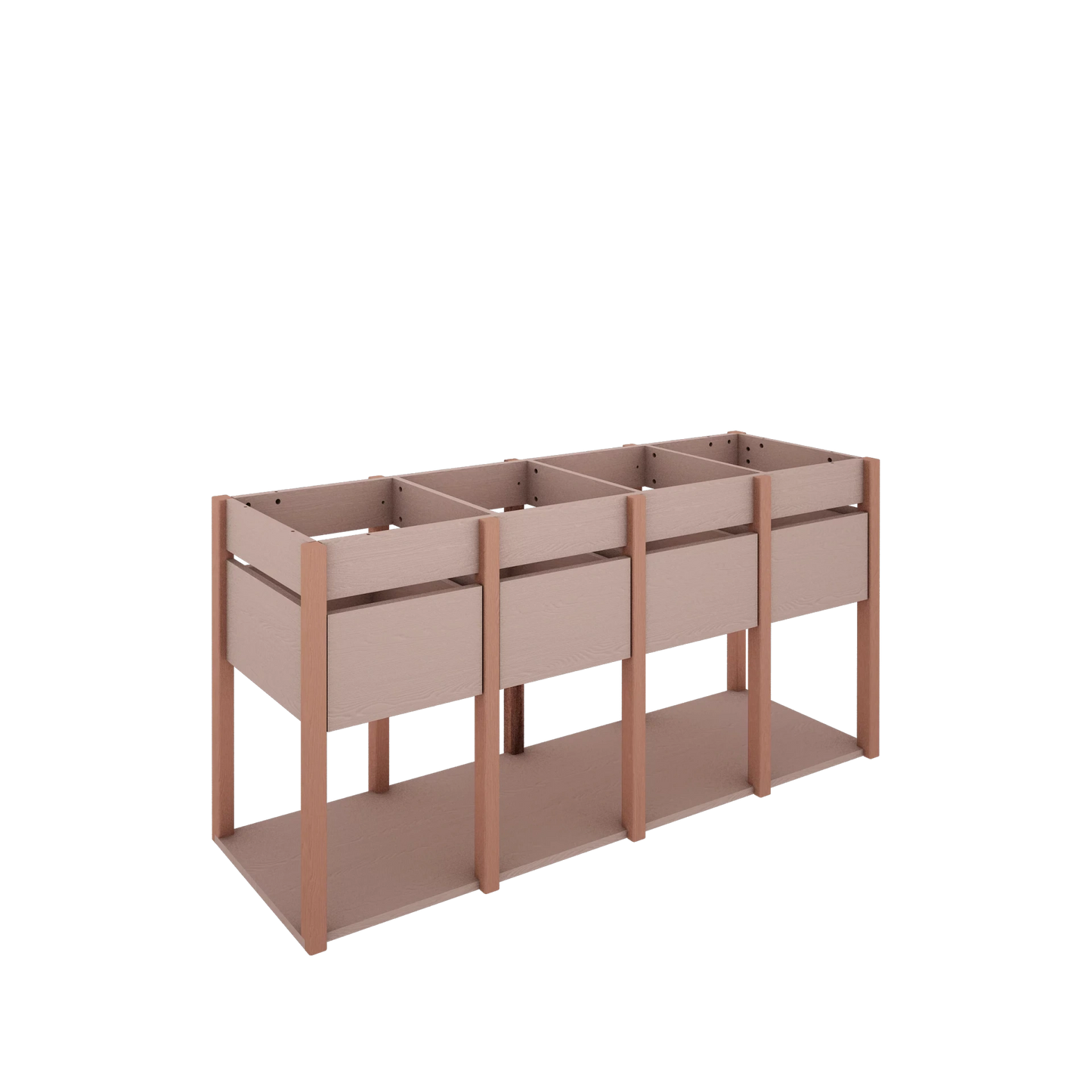 Wood Luck Design - Tweens - understel til kommode – rosa