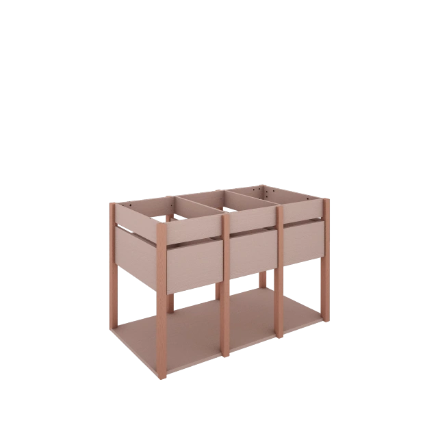 Wood Luck Design - Tweens - understel til garderobeskab – rosa