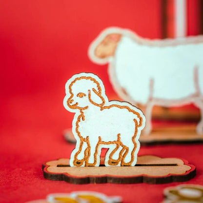 Barn Life – Colour-Your-Own Wooden Play Set