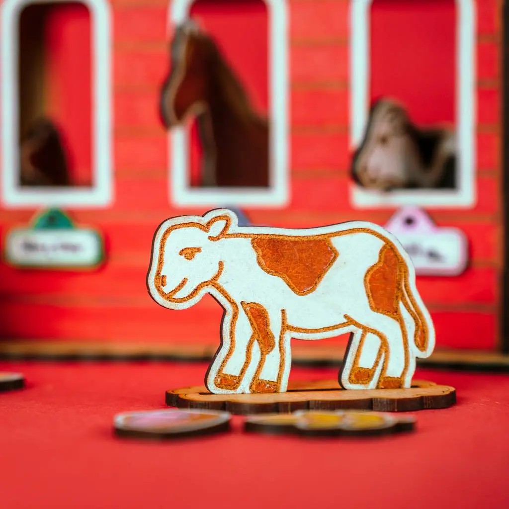 Barn Life – Colour-Your-Own Wooden Play Set