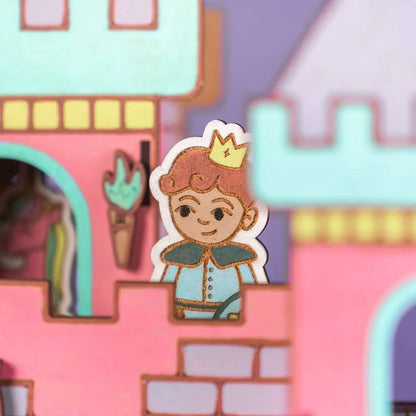 Dreamland Castle – Colour-Your-Own Wooden Play Set