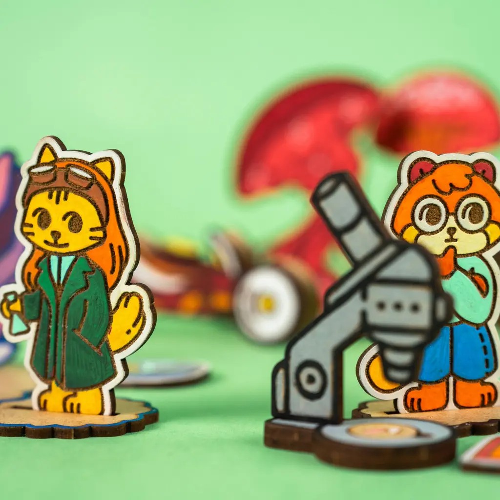 Eco Detectives – Colour-Your-Own Wooden Explorer Play Set