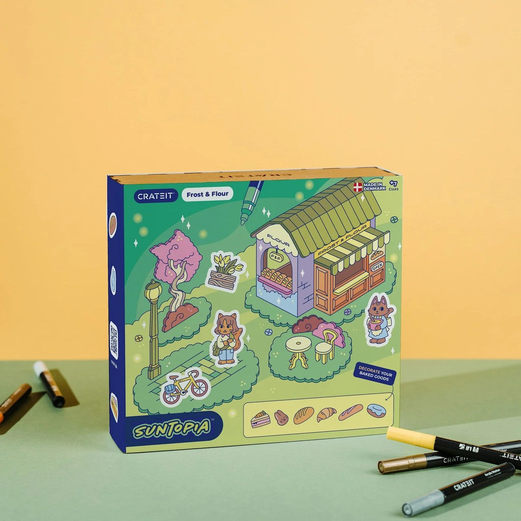 Frost & Flour – Colour-Your-Own Wooden Bakery Play Set