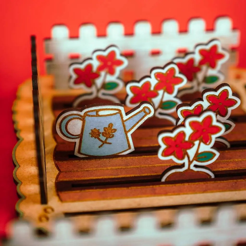 Harvest Time – Colour-Your-Own Wooden Play Set