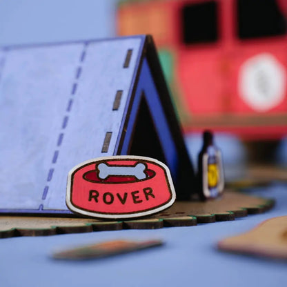Rover’s Expedition – Colour-Your-Own Wooden Play Set