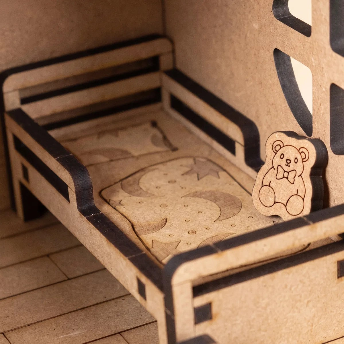 The Bubble Nest – Colour-Your-Own Wooden Dollhouse
