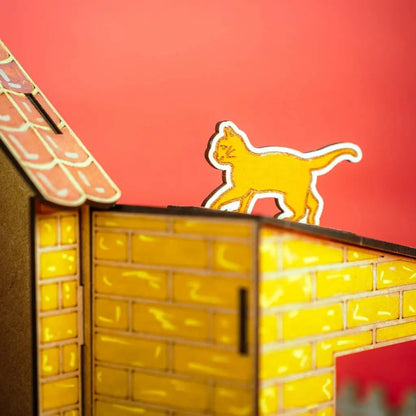 The Farmhouse – Colour-Your-Own Wooden Play Set