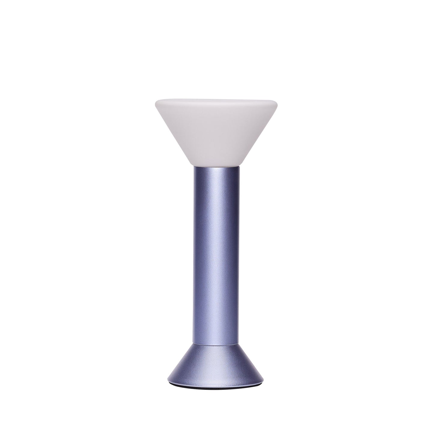 Hübsch Flash transportabel lampe – metallisk lilla