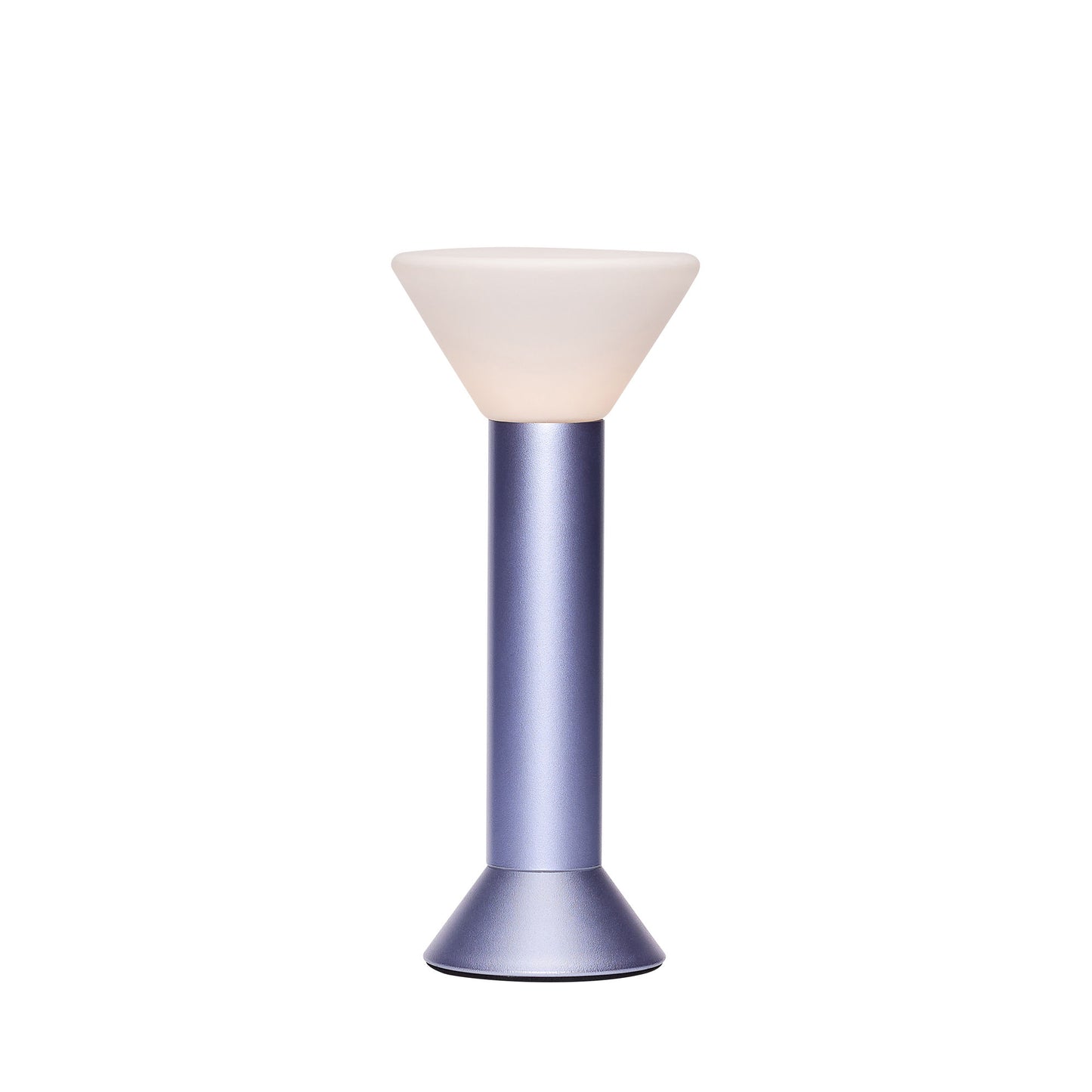 Hübsch Flash transportabel lampe – metallisk lilla