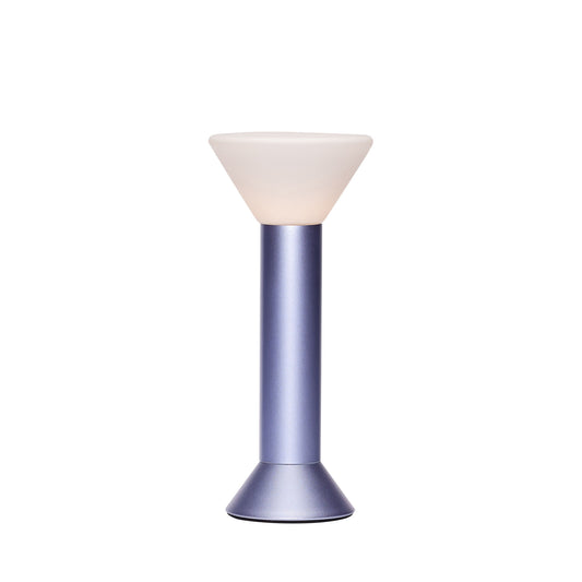 Hübsch Flash transportabel lampe – metallisk lilla