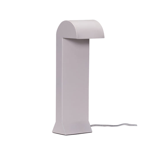 Hübsch Soothe bordlampe – lysegrå
