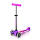 Micro Mini Deluxe Glow LED Plus løbehjul - Frosty Pink