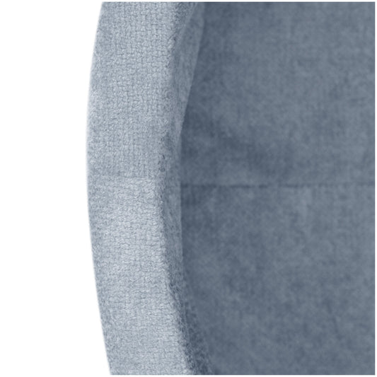 Plush Nest boldbassin med 200 bolde i premium chenille – blå – 90x30 cm