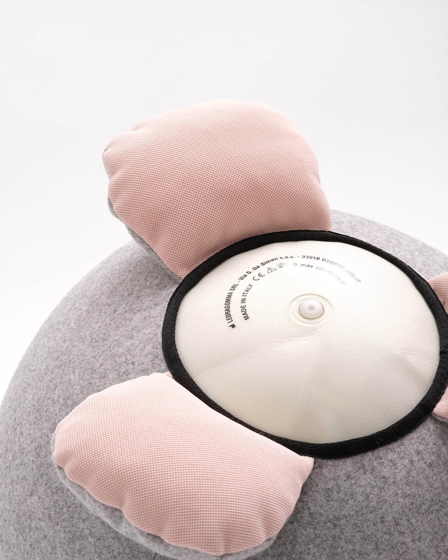 bada&bou – da – den hoppende kanin – grå melange