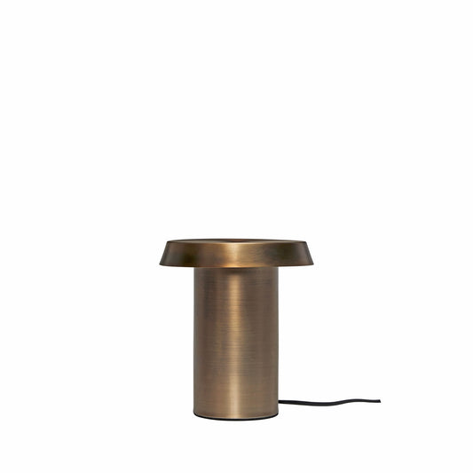 Hübsch Keen bordlampe – bruneret messing
