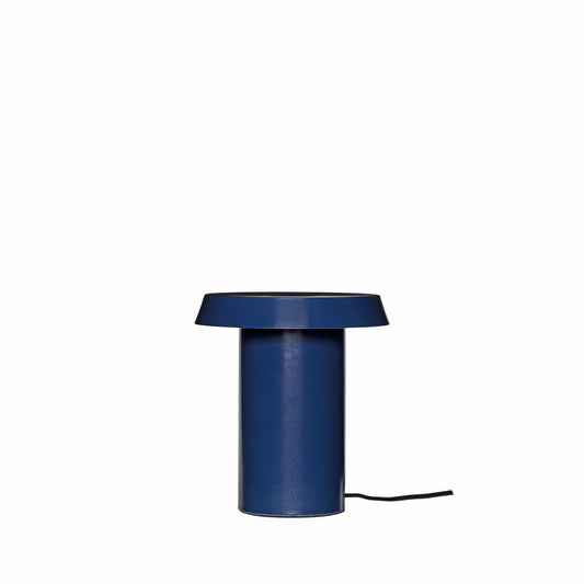 Hübsch Keen bordlampe – mørkeblå
