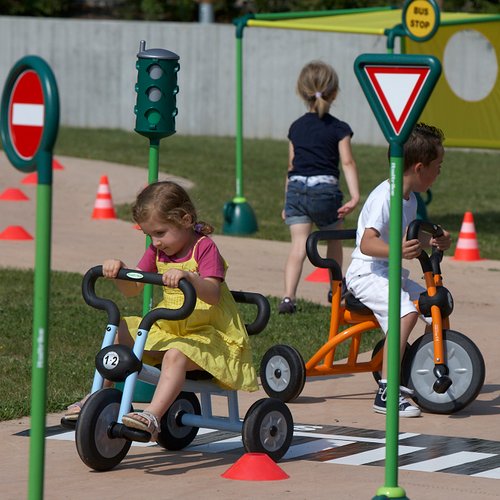 Italtrike Traffic Village komplet trafiksæt