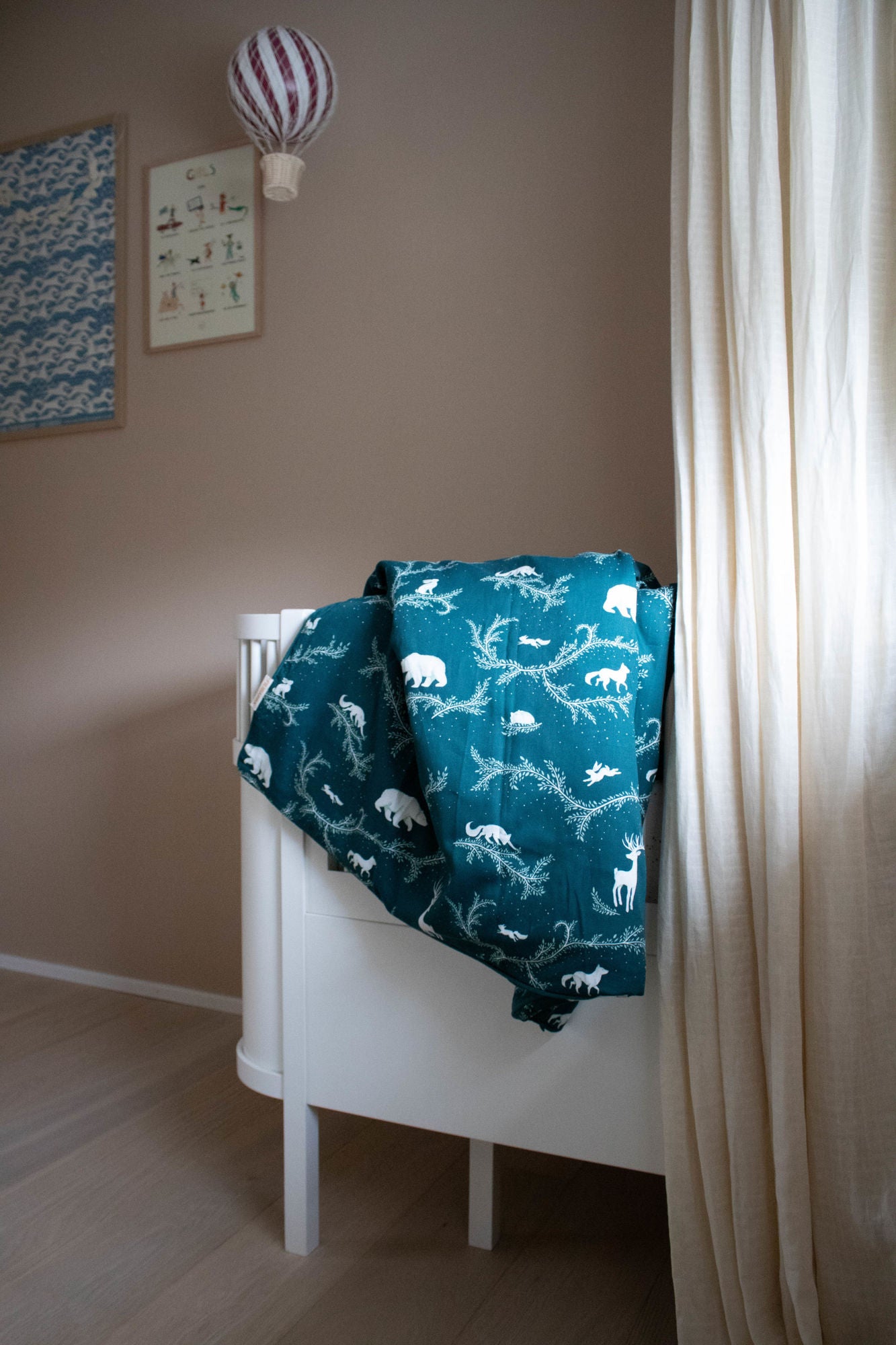 Filibabba baby sengetøj GOTS (70x100 cm) – Night