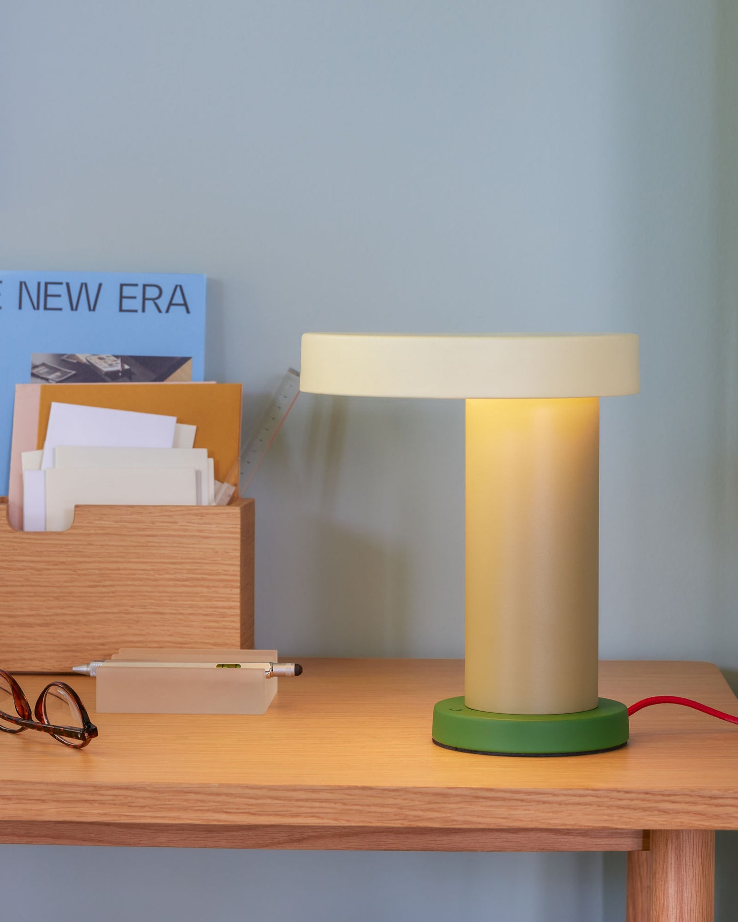 Hübsch Magic bordlampe – grøn/olivengrøn