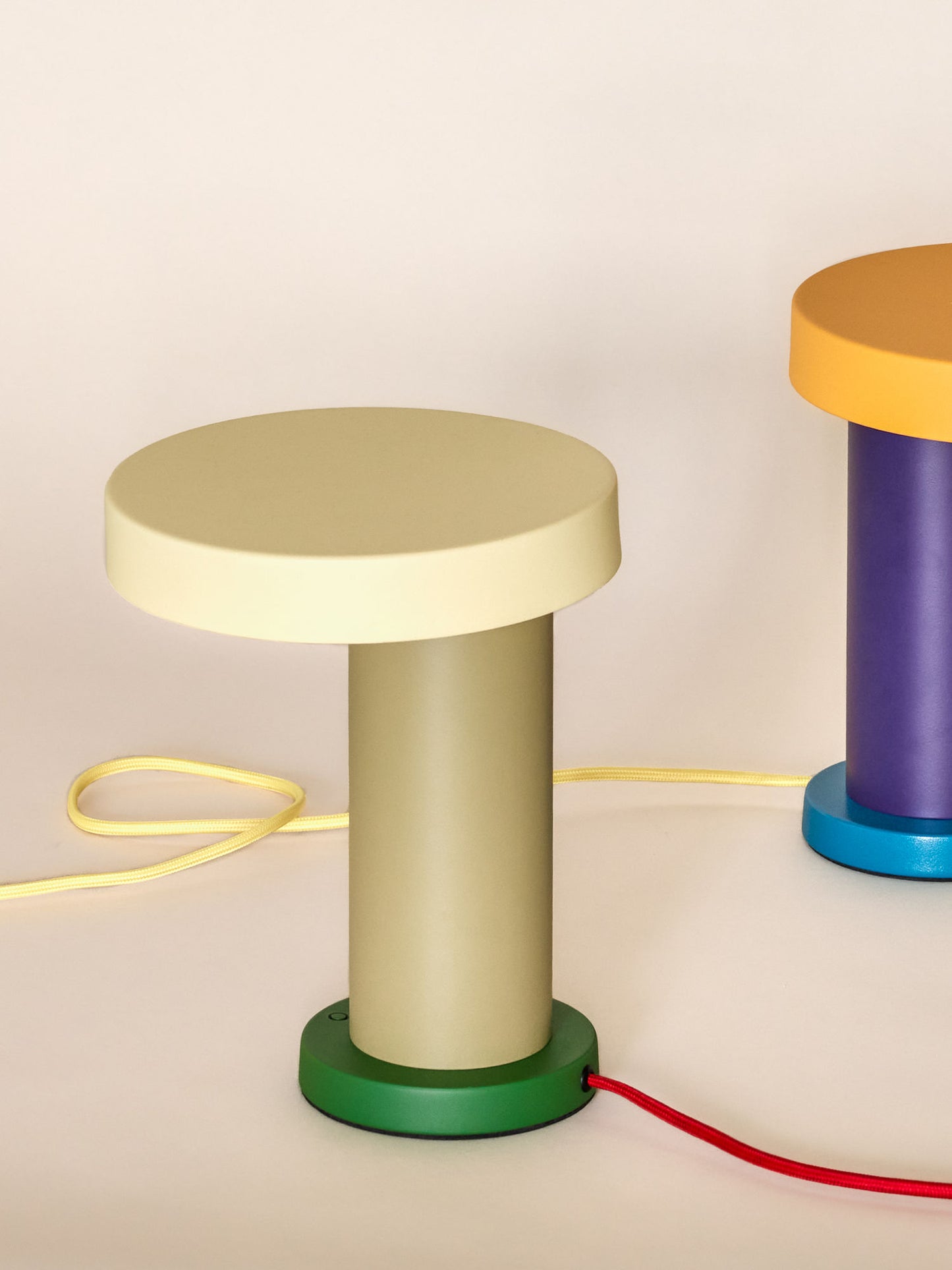 Hübsch Magic bordlampe – grøn/olivengrøn