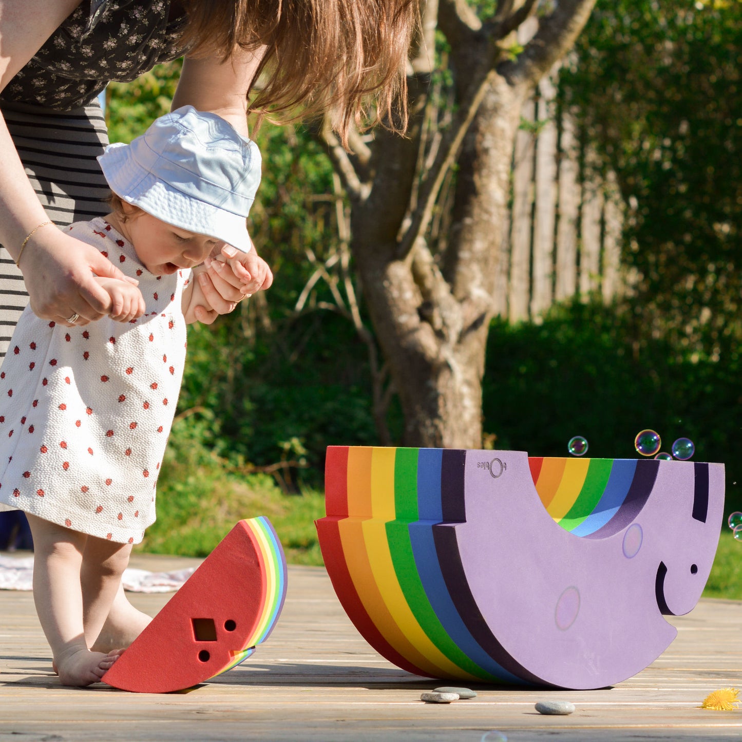 bObles Elefant L – Rainbow